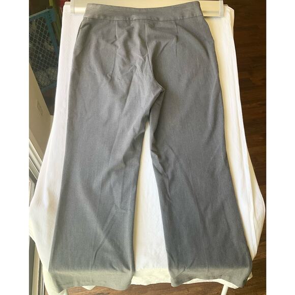 Worthington Women’s Straight Dress Pants size 10P, Solid Gray, Slightly Flared - Picture 10 of 10